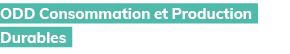 ODD Consommation et Production Durables