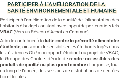 Participer  l’am lioration de la sant  environnementale et humaine Participer   l’am lioration de la qualit  de l’al...
