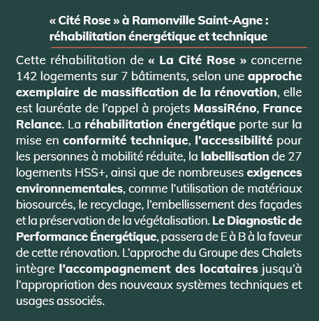 « Cit Rose »   Ramonville Saint Agne : r habilitation  nerg tique et technique Cette r habilitation de « La Cit  Ros...
